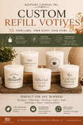 Custom Labeled Votives