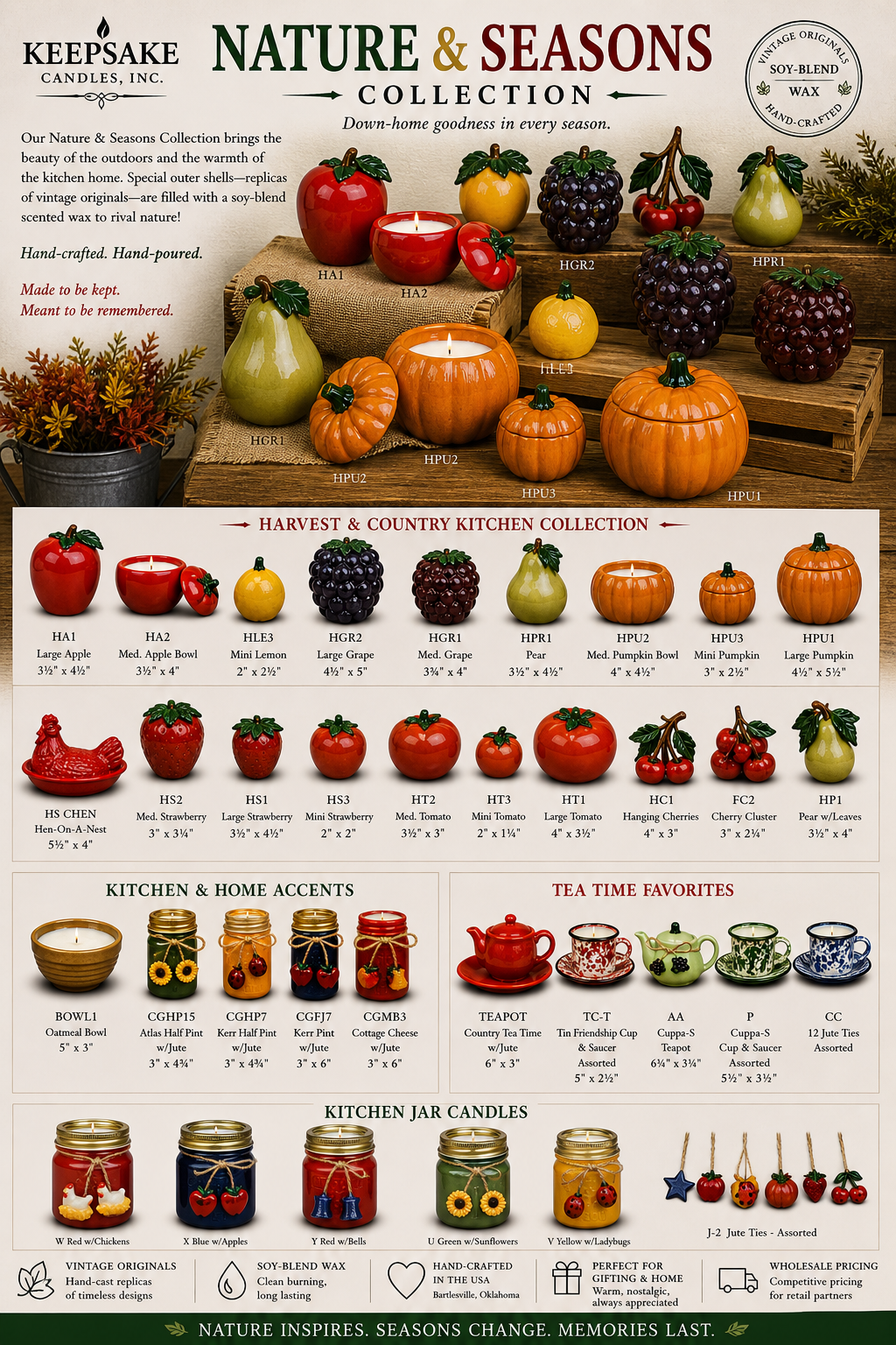 Nature & Seasons Wholesale Collection